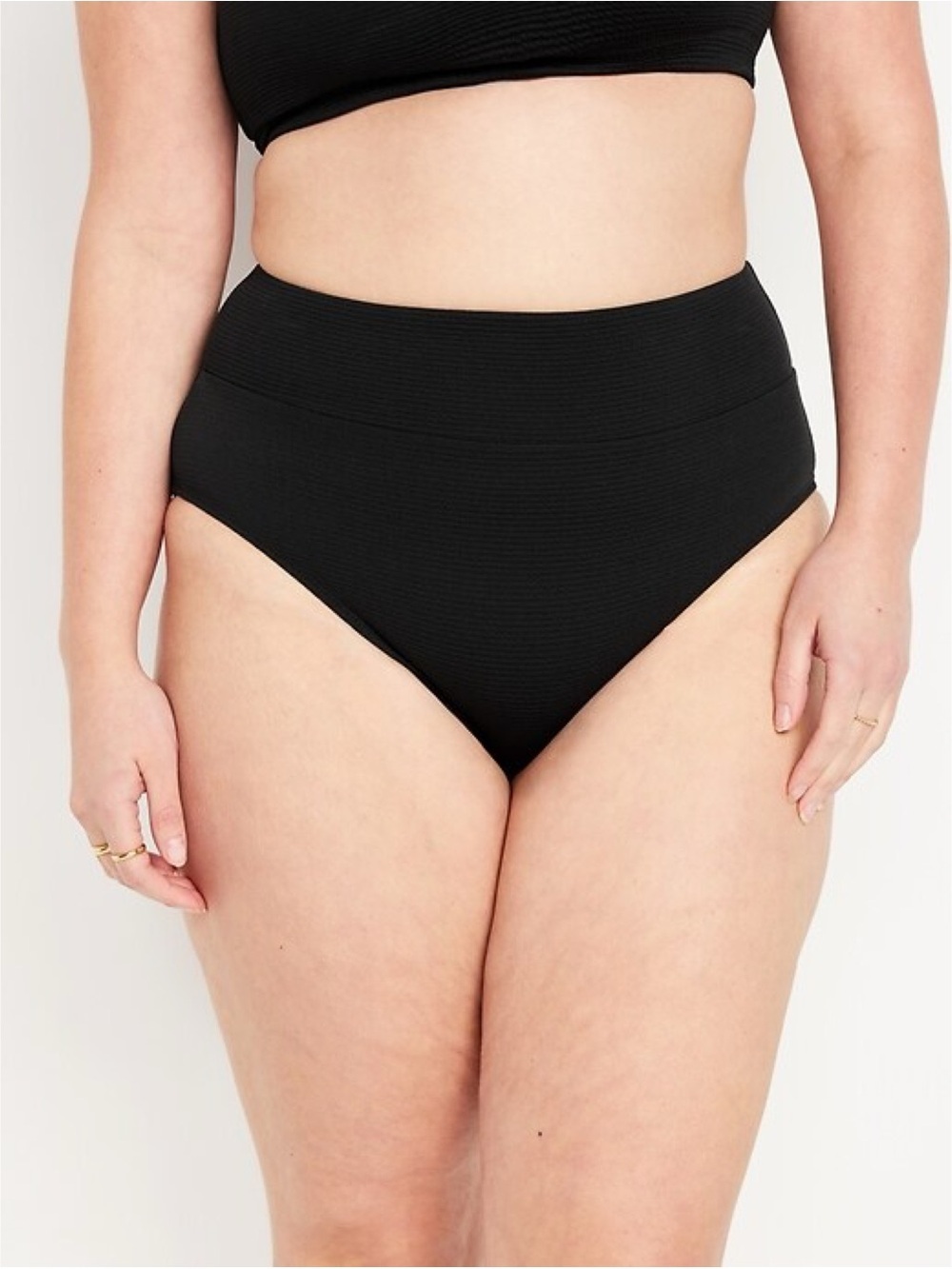 NWT Old Navy Plus Size High-Waisted French-Cut Bikini Swim Bottoms 3X